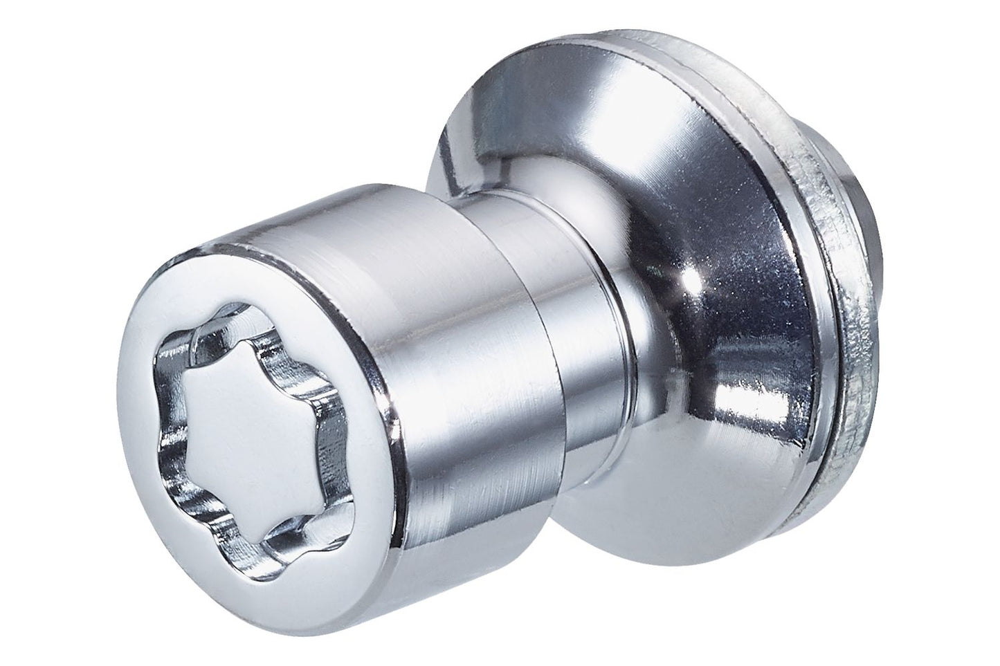 4 ECROUS ANTIVOL SU MCGARD M12X1.5/ PLAT/ LONG. 42.2MM/ Ø17MM
