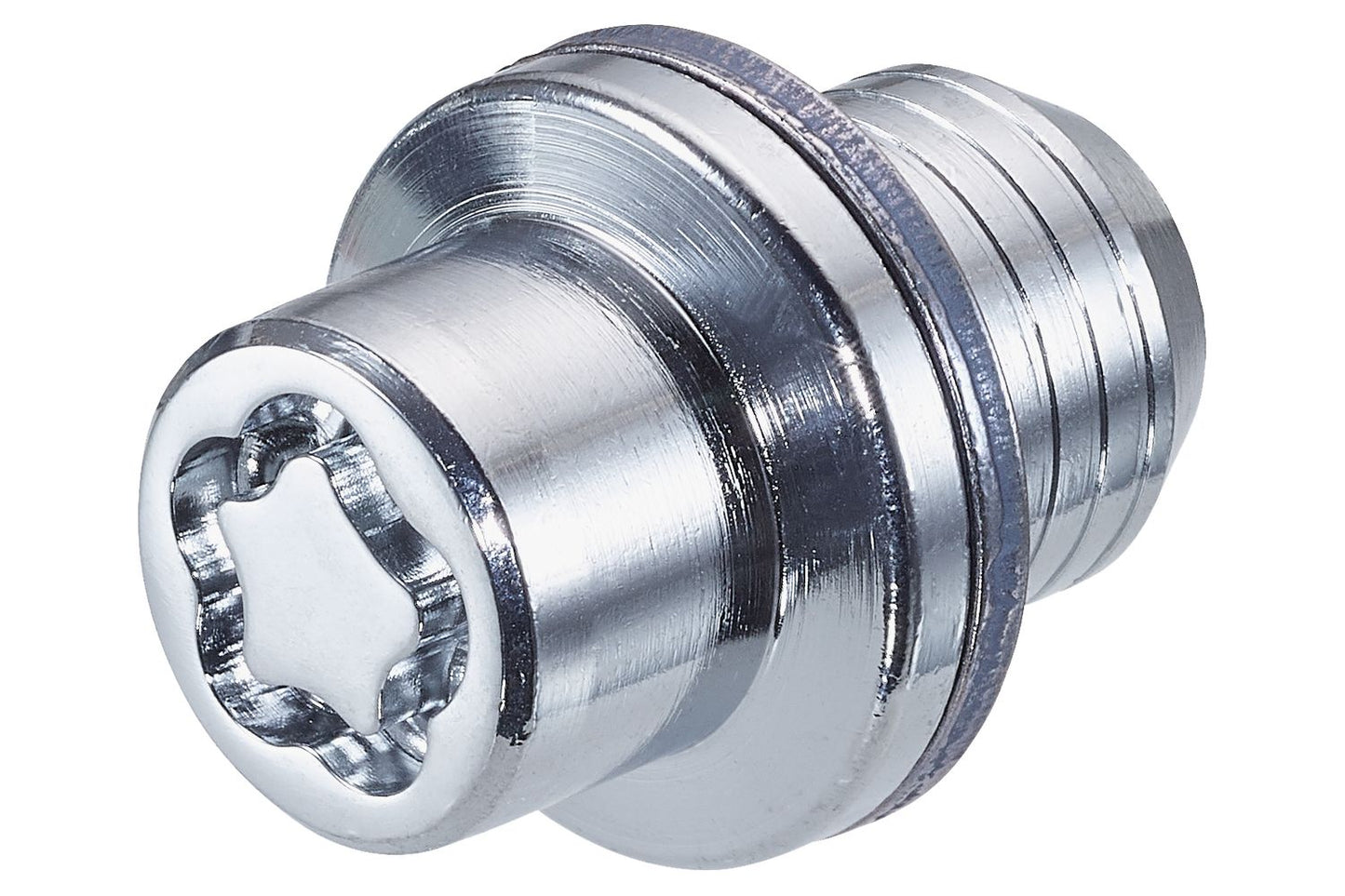 4 ECROUS ANTIVOL SU MCGARD M14X1.5/ PLAT/ LONG. 42.6MM/ Ø22MM