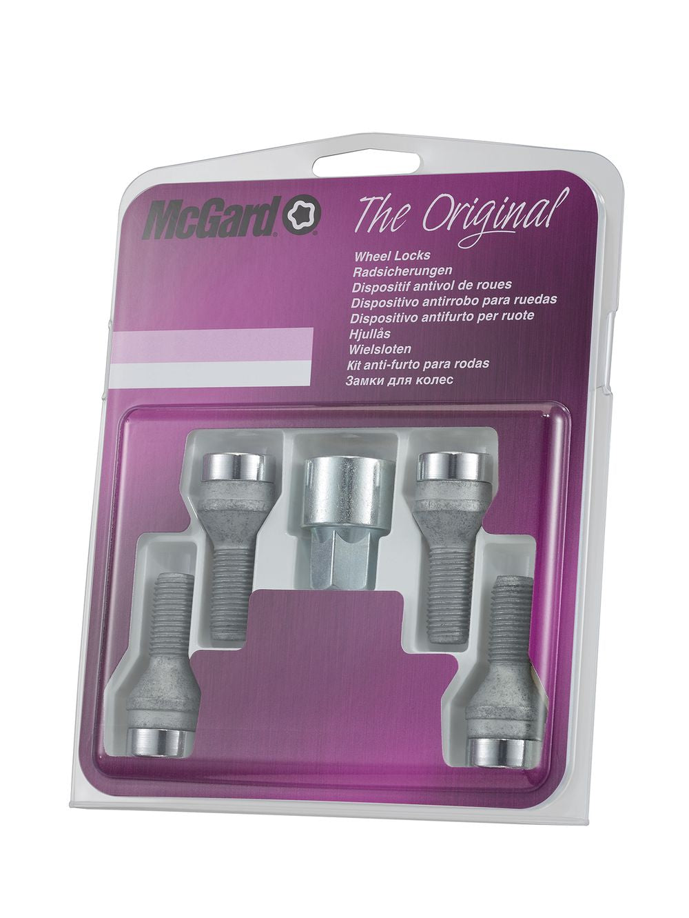 4 VIS ANTIVOL SU MCGARD M14X1.5/ 60°/ LONG. 25MM/ Ø17MM