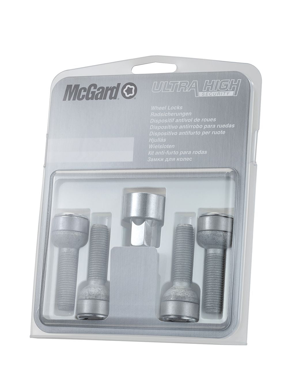 4 VIS ANTIVOL SL MCGARD M12X1.5/ R12/ LONG. 24.1MM/ Ø17MM