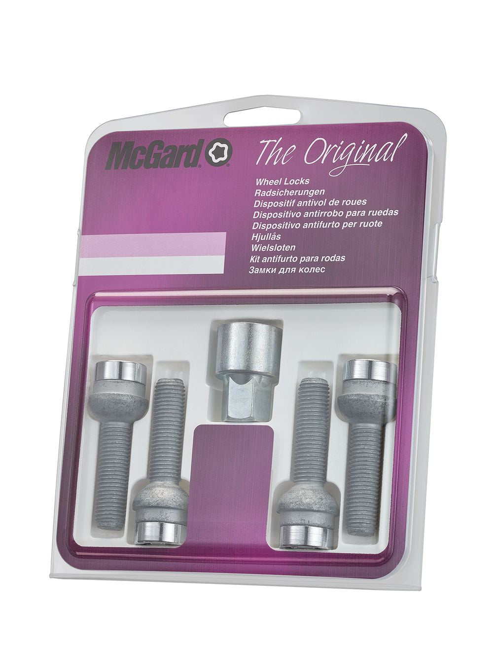 4 VIS ANTIVOL SU MCGARD M14X1.5/ R12/ LONG. 55MM/ Ø17MM