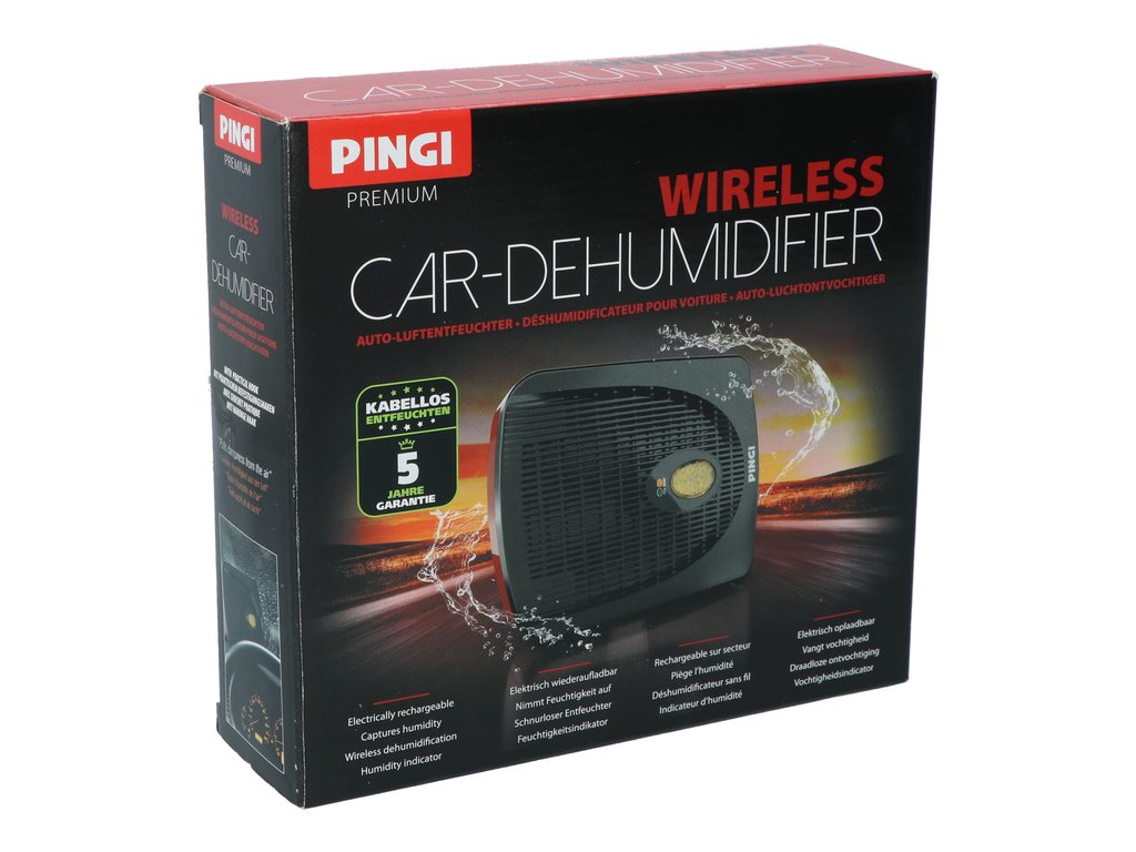 DÉSHUMIDIFICATEUR ELECTRIQUE RECHARGEABLE PINGI
