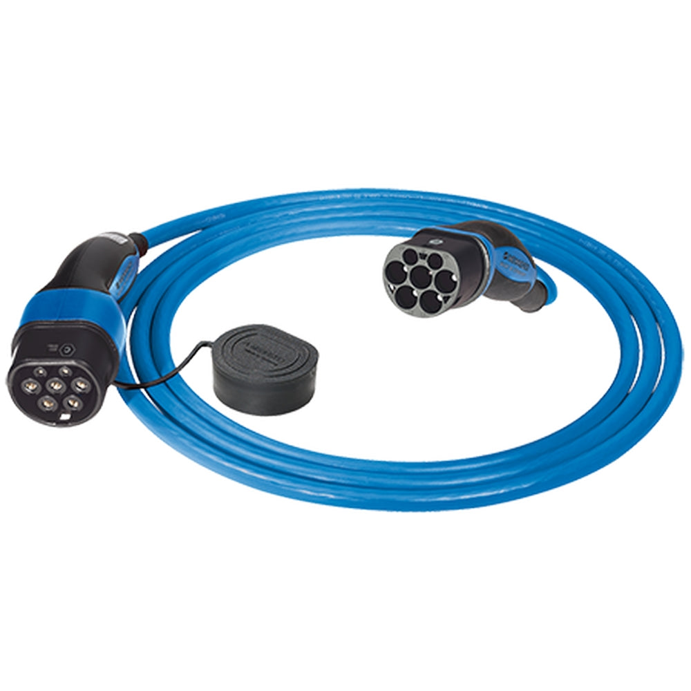 CABLE CHARGE VEHICULE ELECTRIQUE T2/ 4M/32A MONOPHASE MENNEKES