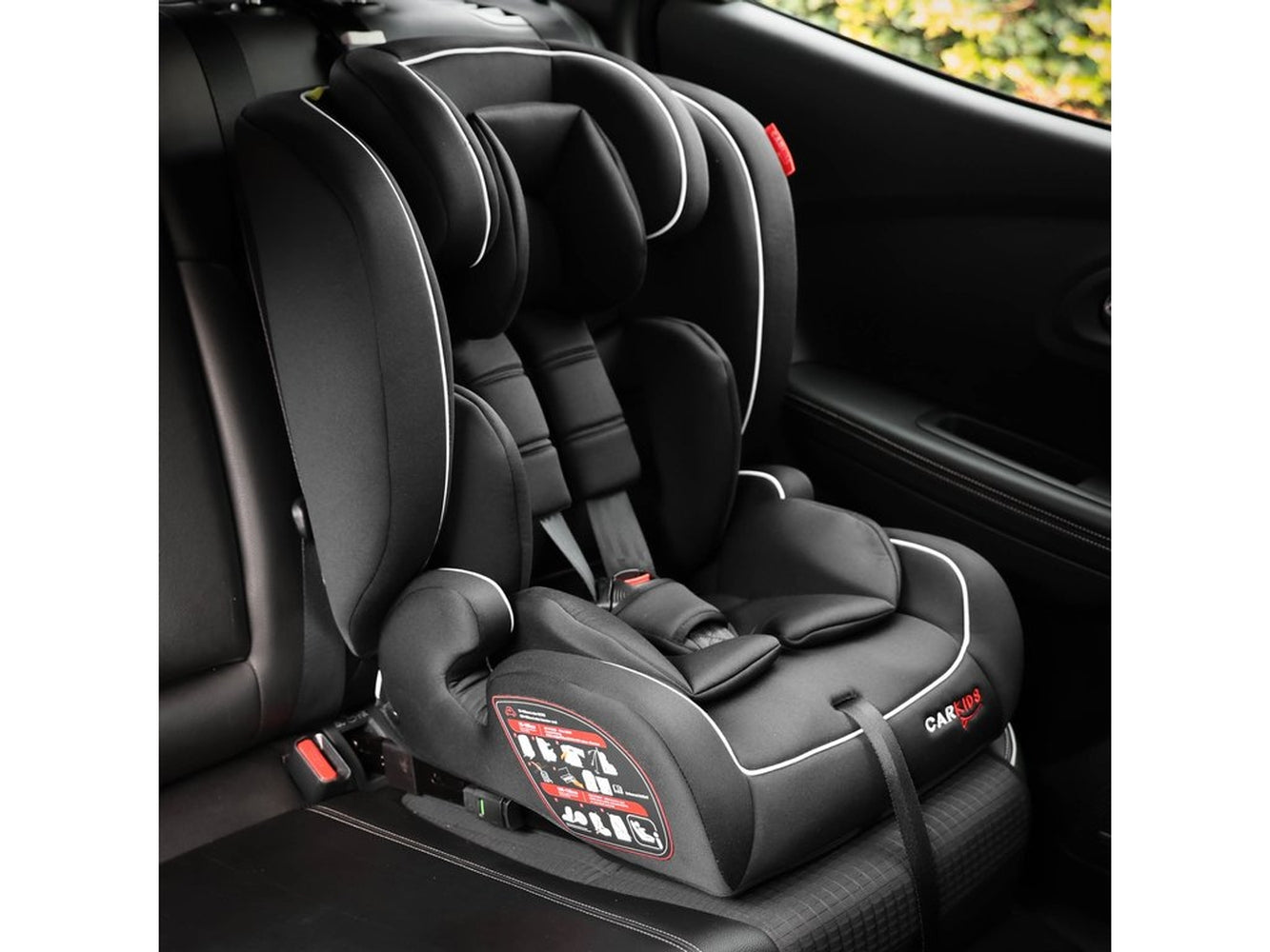 SIEGE ENFANT ISOFIX 76-150CM NOIR ISIZE R129 CAR KIDS