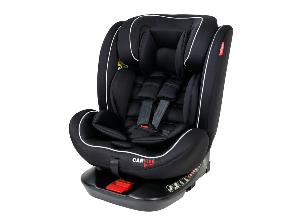 SIEGE ENFANT ROTATIF 360° ISOFIX 40-150CM NOIR ISIZE R129 CAR KIDS