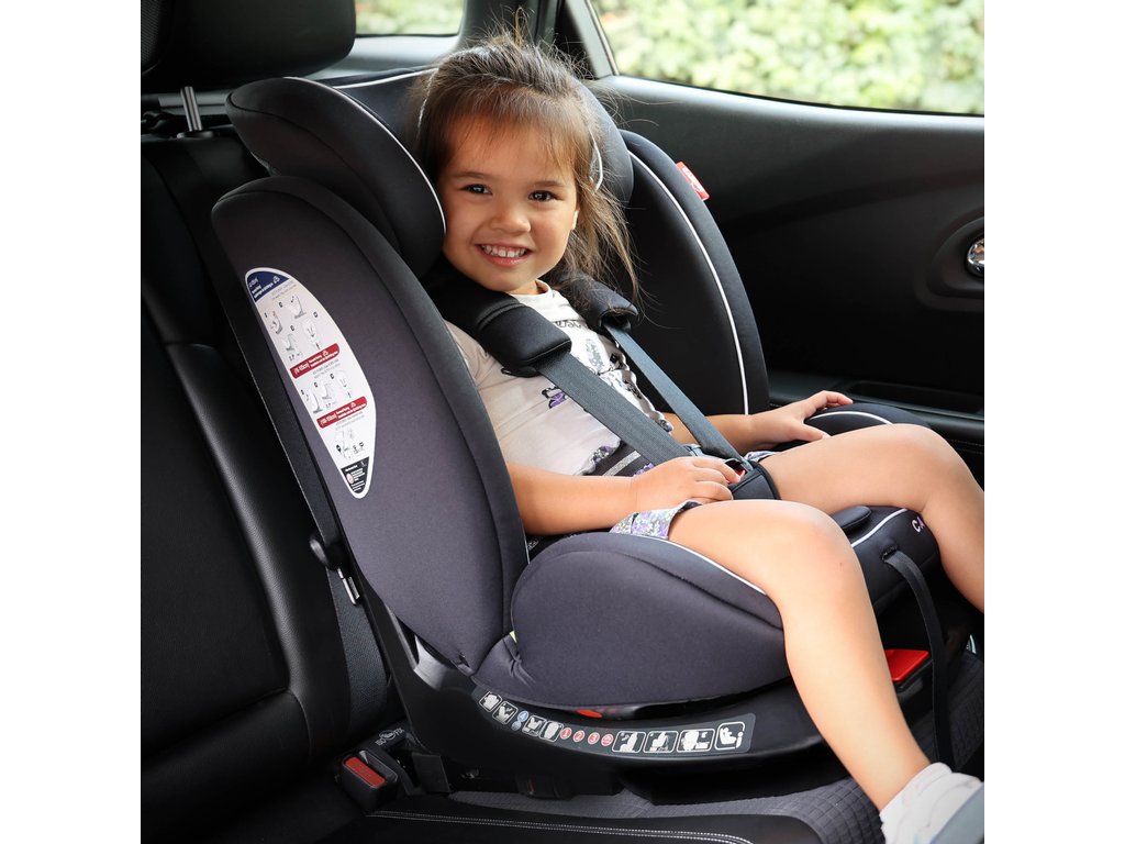 SIEGE ENFANT ROTATIF 360° ISOFIX 40-150CM NOIR ISIZE R129 CAR KIDS