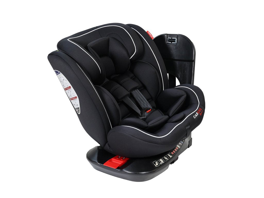 SIEGE ENFANT ROTATIF 360° ISOFIX 40-150CM NOIR ISIZE R129 CAR KIDS