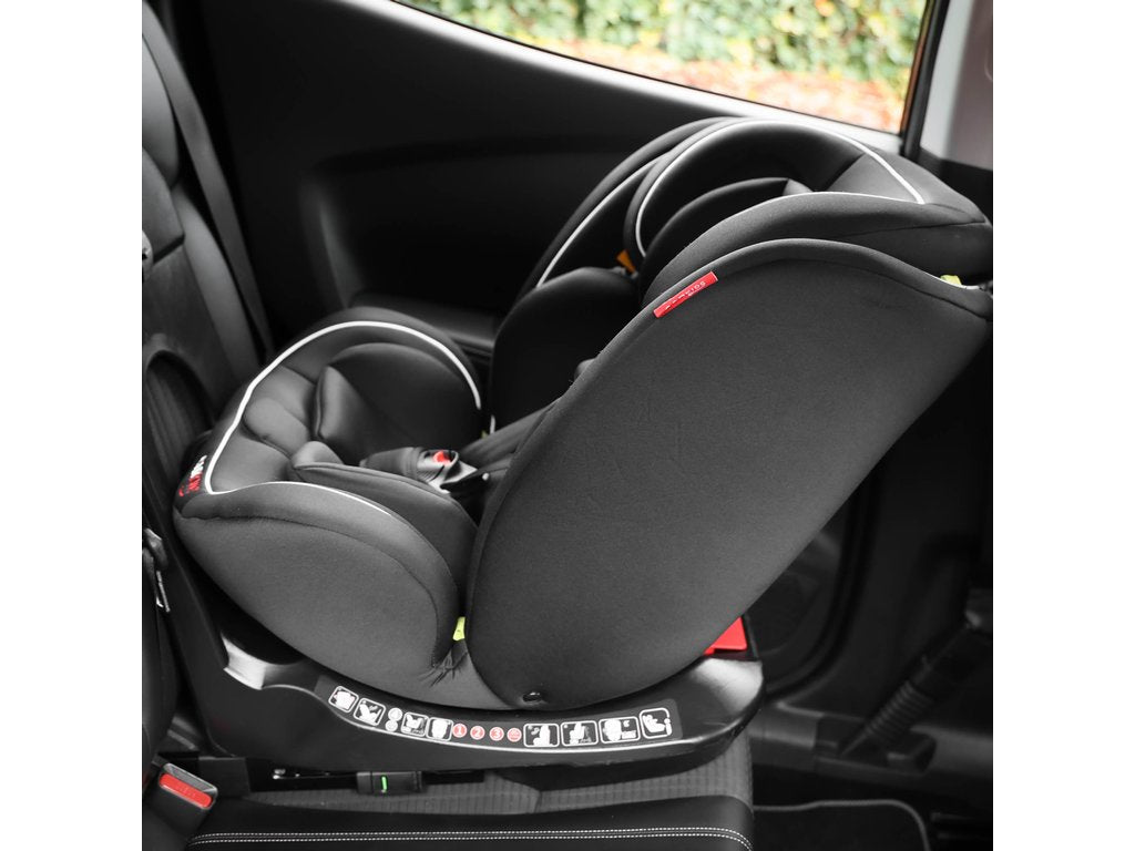 SIEGE ENFANT ROTATIF 360° ISOFIX 40-150CM NOIR ISIZE R129 CAR KIDS