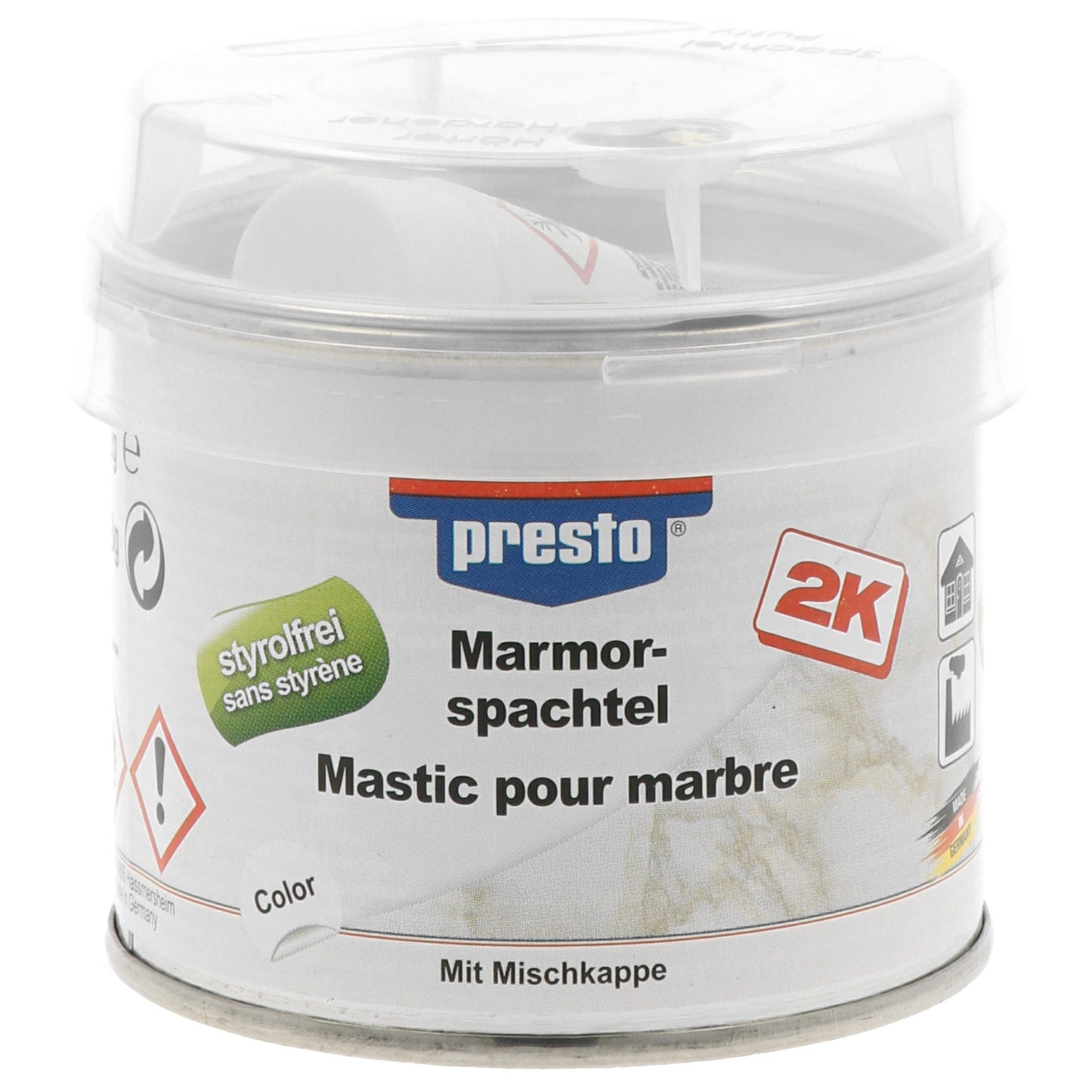 MASTIC POUR MARBRE SANS STYRENE PRESTO 200 G