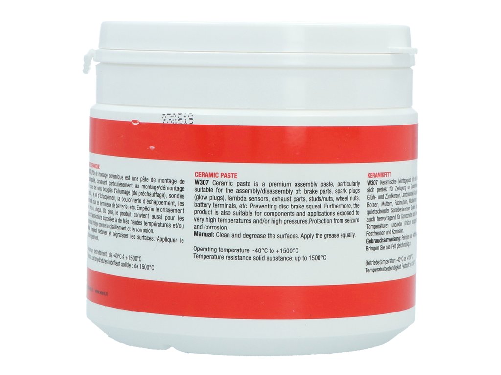 PATE CERAMIQUE 500G BLANC W307
