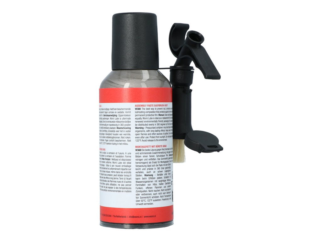 GRAISSE DE MONTAGE GRISE 100ML AVEC BROSSE W308