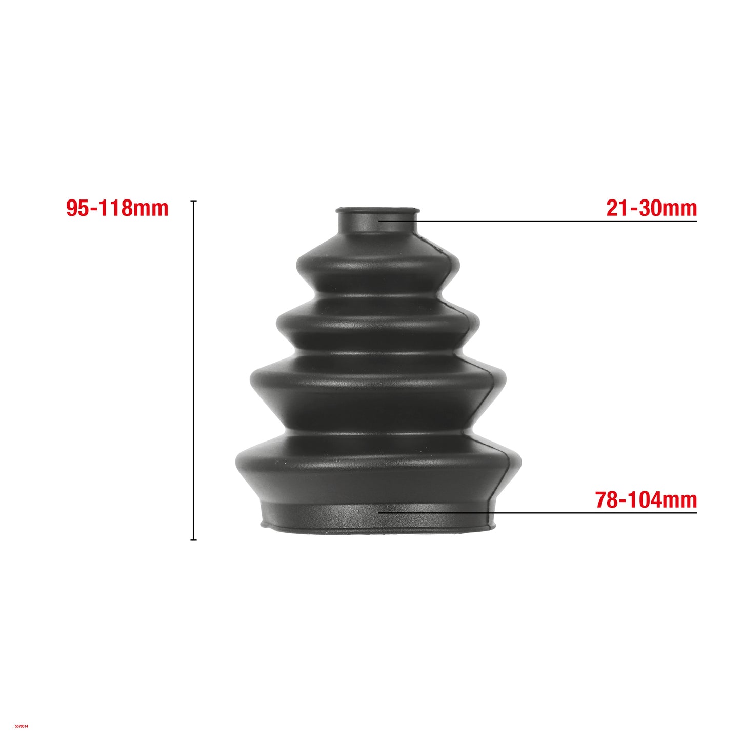 SOUFFLET DE CARDAN SEMI ORIGINAL 112MM W514