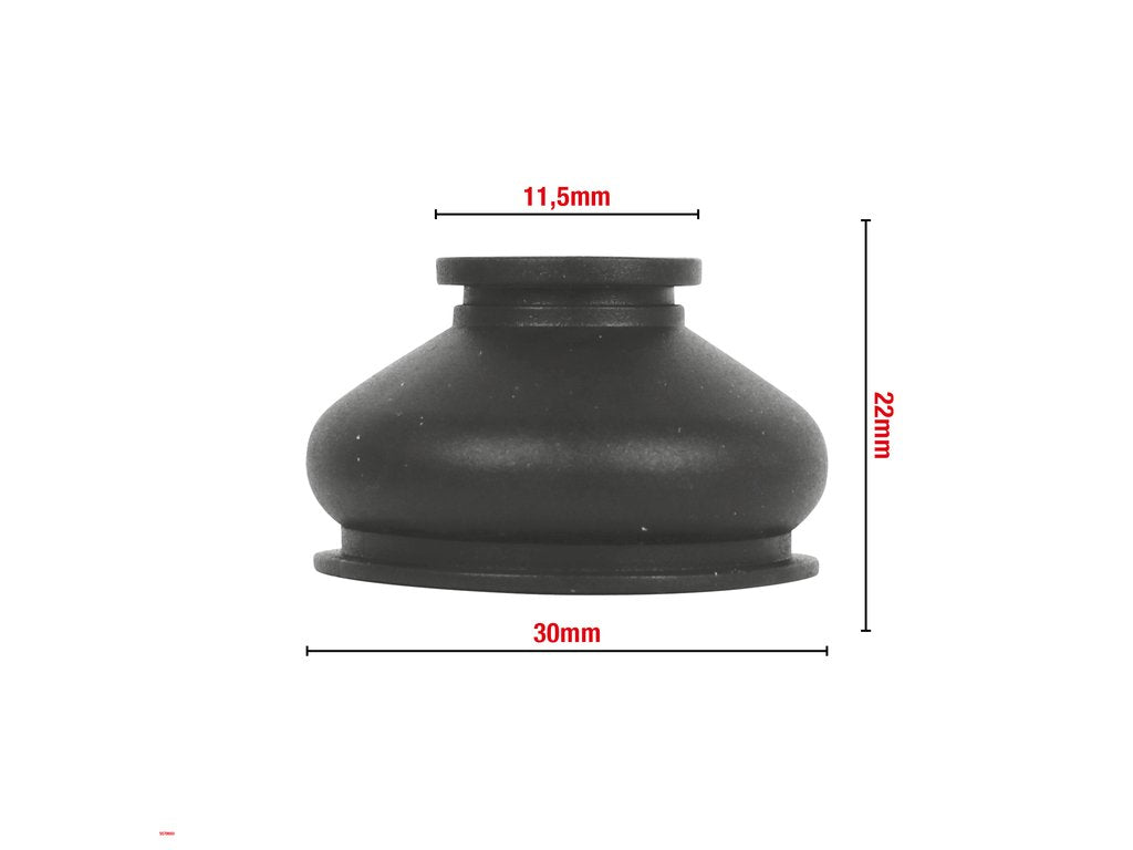 SOUFFLET DE ROTULE DE SUSPENSION 11X27.5X21MM (ANNEAU METAL) VENDU PAR 20 W603