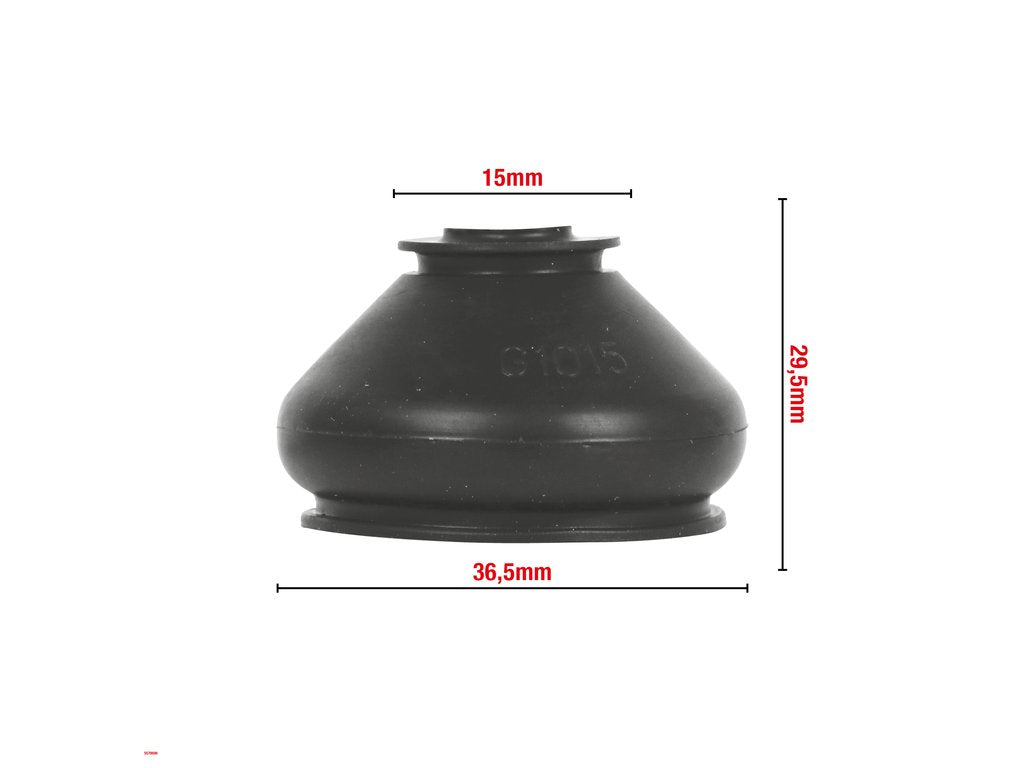 SOUFFLET DE ROTULE DE SUSPENSION 15X36.5X29.5MM (ANNEAU METAL) - VENDU PAR 20