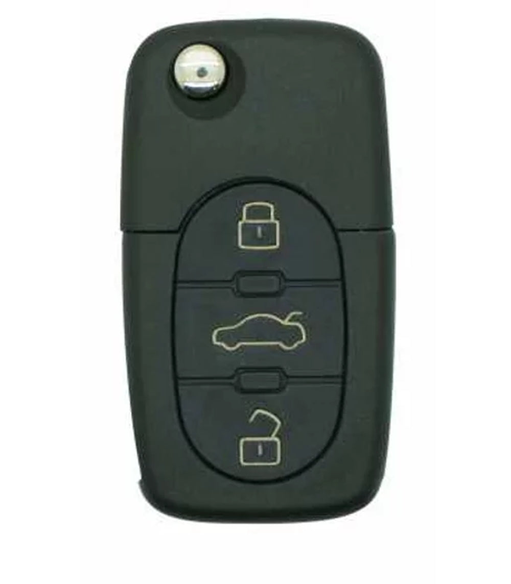 COQUE CLE ADAPTABLE POUR AUDI 3 BOUTONS LAME FRAISEE KEYSKAR