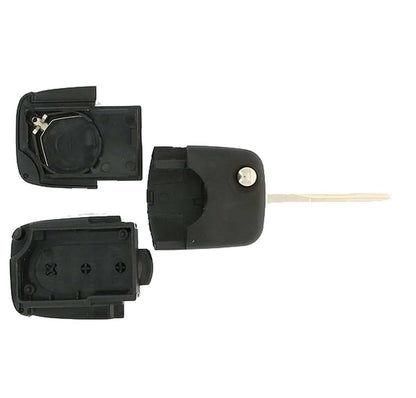 COQUE CLE ADAPTABLE AUDI 3 BOUTONS LAME FRAISEE RETRACTABLE 8MM