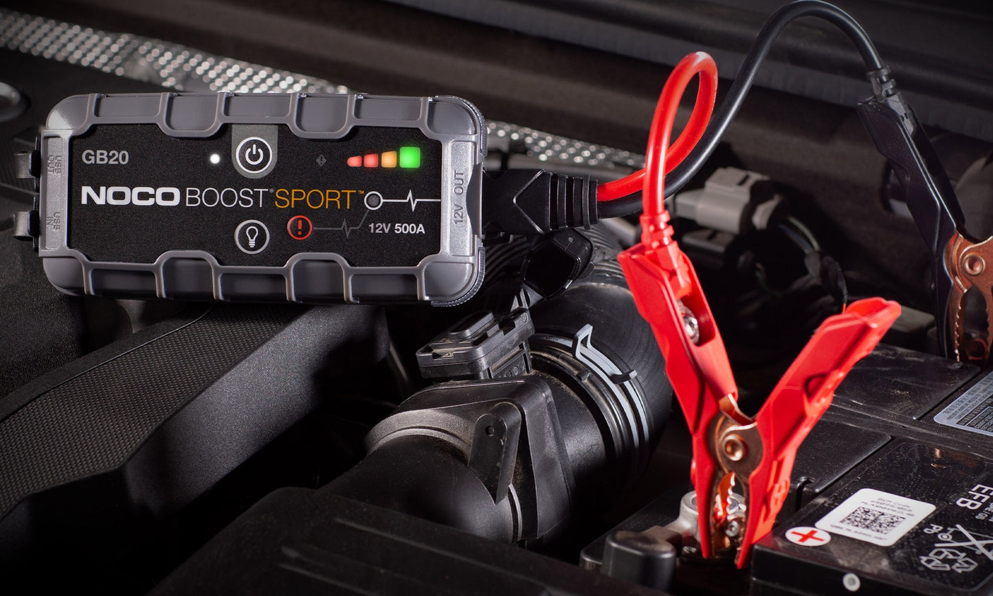 BOOSTER DEMARRAGE NOCO GB20 12V 500A 4.0L