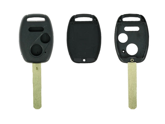 COQUE CLE ADAPTABLE HONDA 3 BOUTONS LAME FRAISEE FIXE 9MM