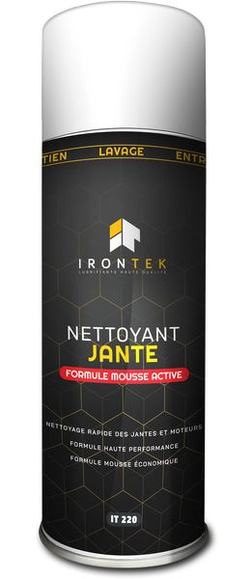 NETTOYANT JANTES (MOUSSE ACTIVE) AEROSOL 400 ML