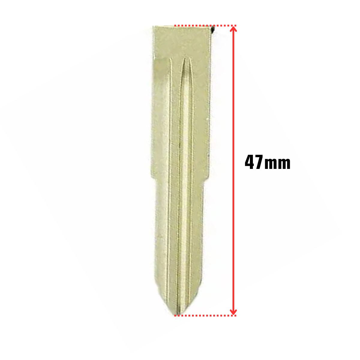 COQUE CLE ADAPTABLE POUR TOYOTA 2 BOUTON LAME CRANTEE KEYSKAR