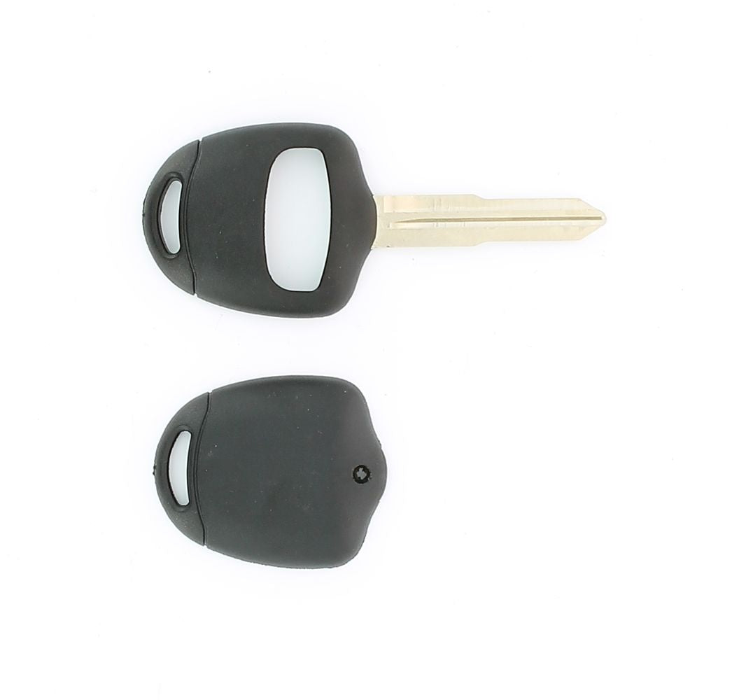 COQUE CLE ADAPTABLE MITSUBISHI 2 BOUTONS LAME CRANTEE FIXE