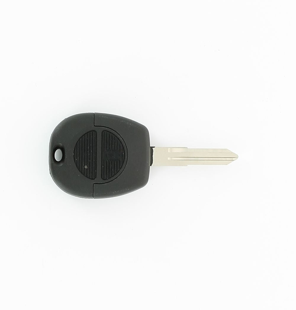 COQUE CLE ADAPTABLE NISSAN 2 BOUTONS LAME CRANTEE FIXE