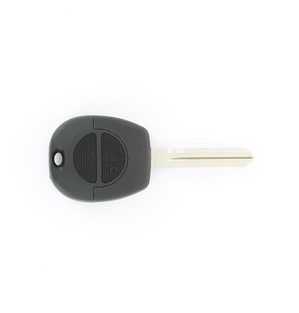 COQUE CLE ADAPTABLE NISSAN 2 BOUTONS LAME CRANTEE FIXE