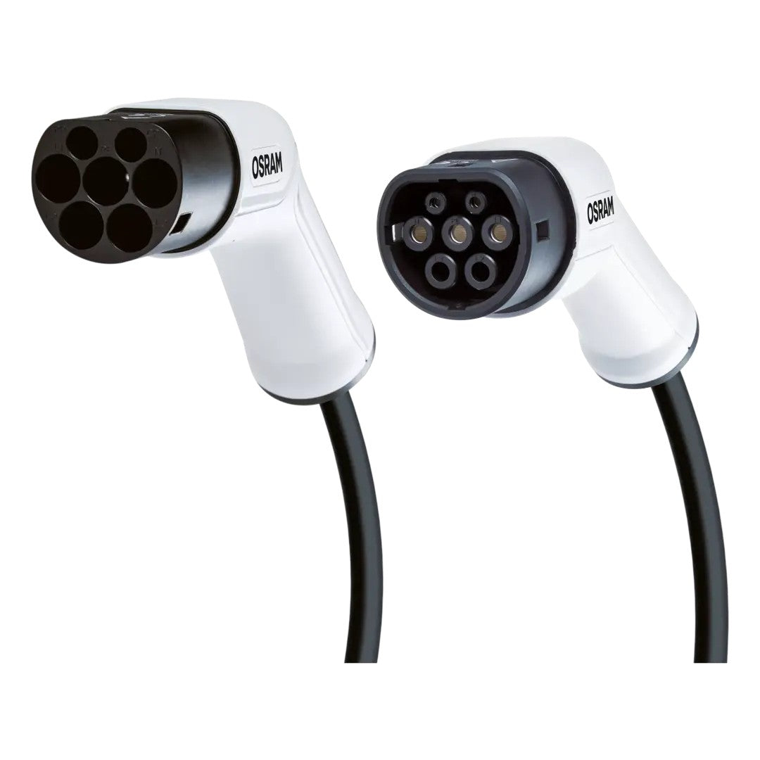 CABLE DE CHARGE VEHICULE ELECTRIQUE 7 BROCHES 16A, TYPE2  > TYPE 2 3,3kW 5M 1 PHASE