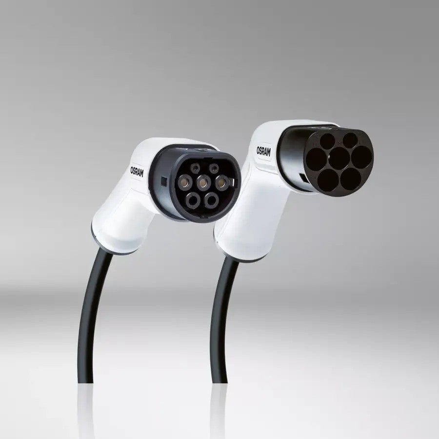 CABLE DE CHARGE VEHICULE ELECTRIQUE 7 BROCHES 16A, TYPE2  > TYPE 2 3,3kW 5M 1 PHASE