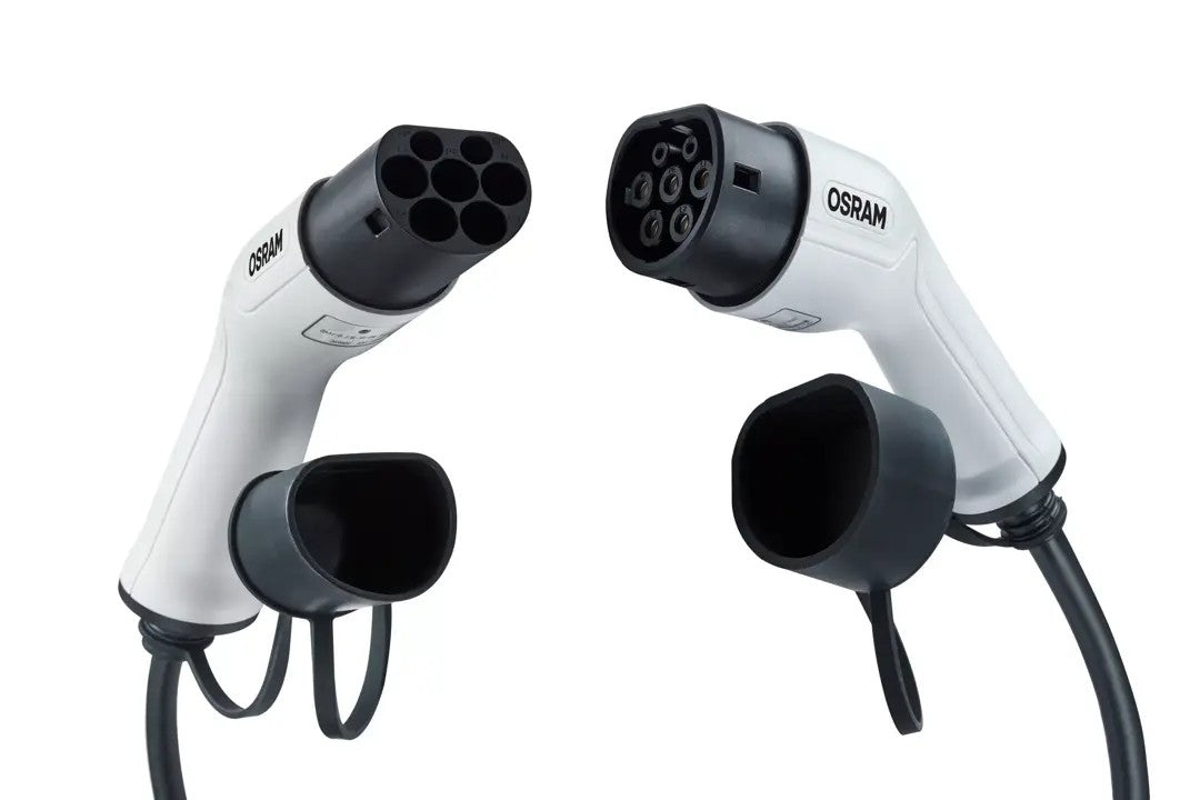 CABLE DE CHARGE VEHICULE ELECTRIQUE 7 BROCHES 16A, TYPE2  > TYPE 2 3,3kW 5M 1 PHASE