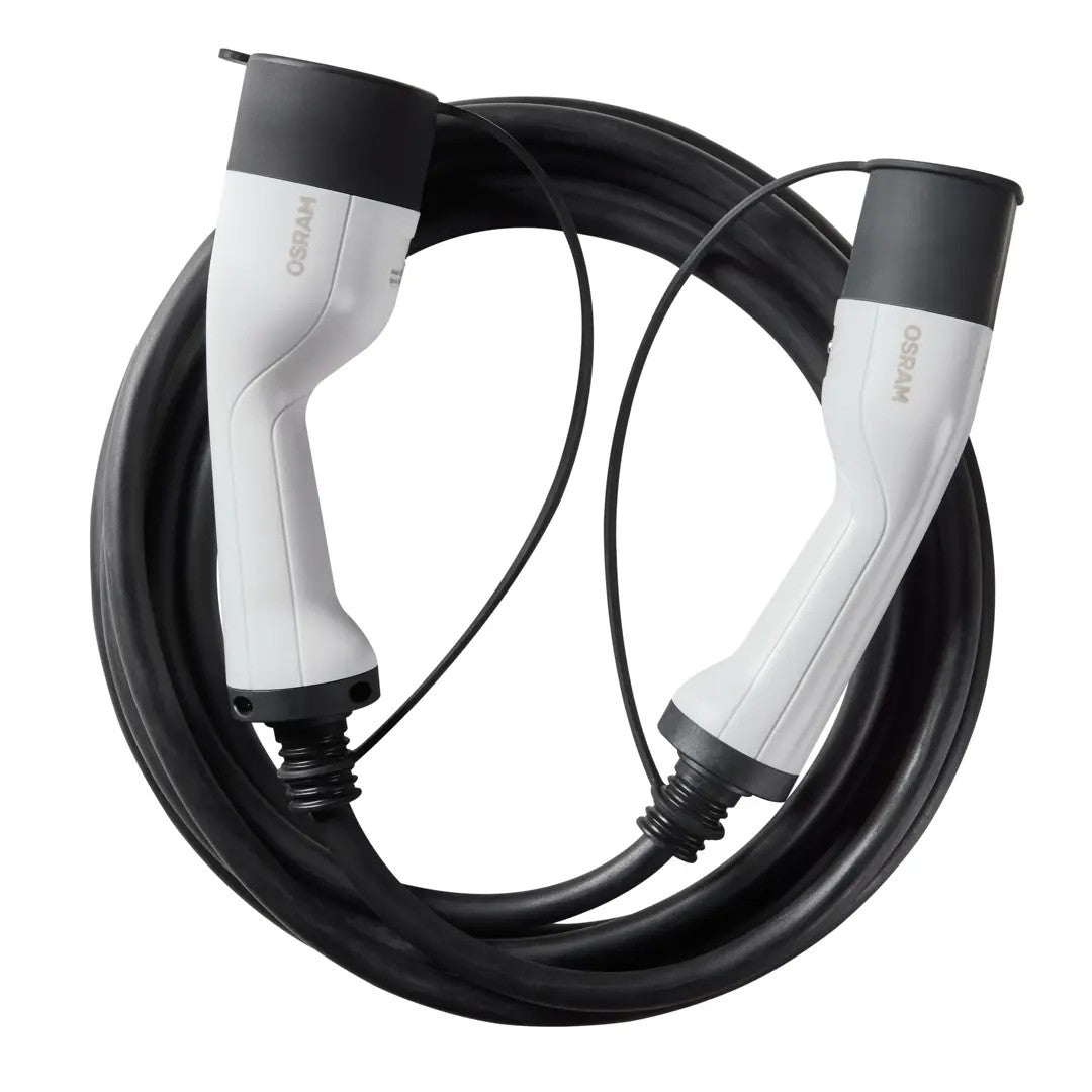 CABLE DE CHARGE VEHICULE ELECTRIQUE 7 BROCHES 16A, TYPE2  > TYPE 2 3,3kW 5M 3 PHASE