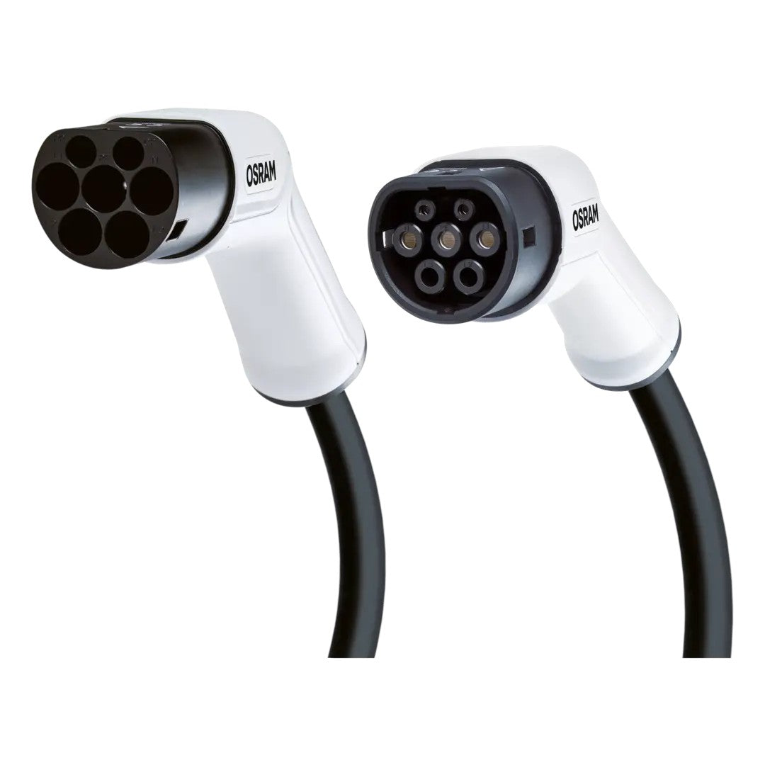 CABLE DE CHARGE VEHICULE ELECTRIQUE 7 BROCHES 32A, TYPE2  > TYPE 2 3,3kW 5M 3 PHASE