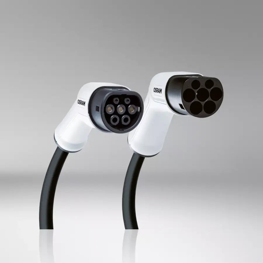 CABLE DE CHARGE VEHICULE ELECTRIQUE 7 BROCHES 32A, TYPE2  > TYPE 2 3,3kW 5M 3 PHASE