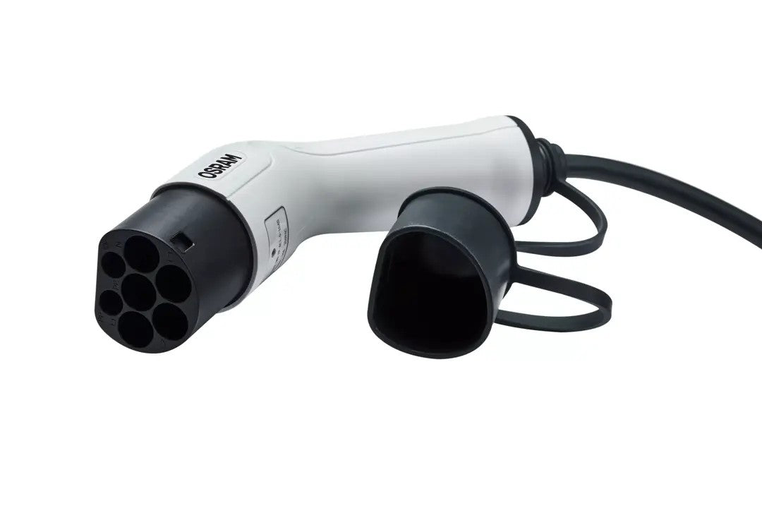 CABLE DE CHARGE VEHICULE ELECTRIQUE 7 BROCHES 32A, TYPE2  > TYPE 2, 7,2kW 5M 1 PHASE