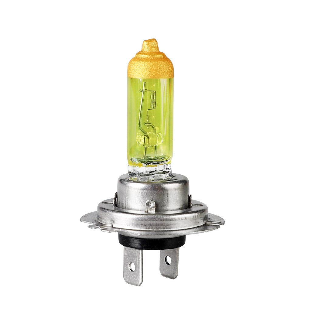 AMPOULES HALOGENES H7 PX26D 12V 55W JAUNE (BLISTER) X2 MTECH