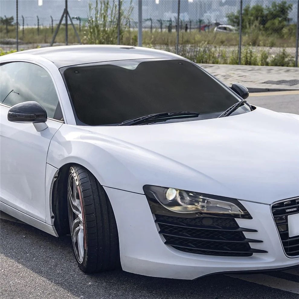 PARE-SOLEIL AVANT NOIR MAT 130X70CM