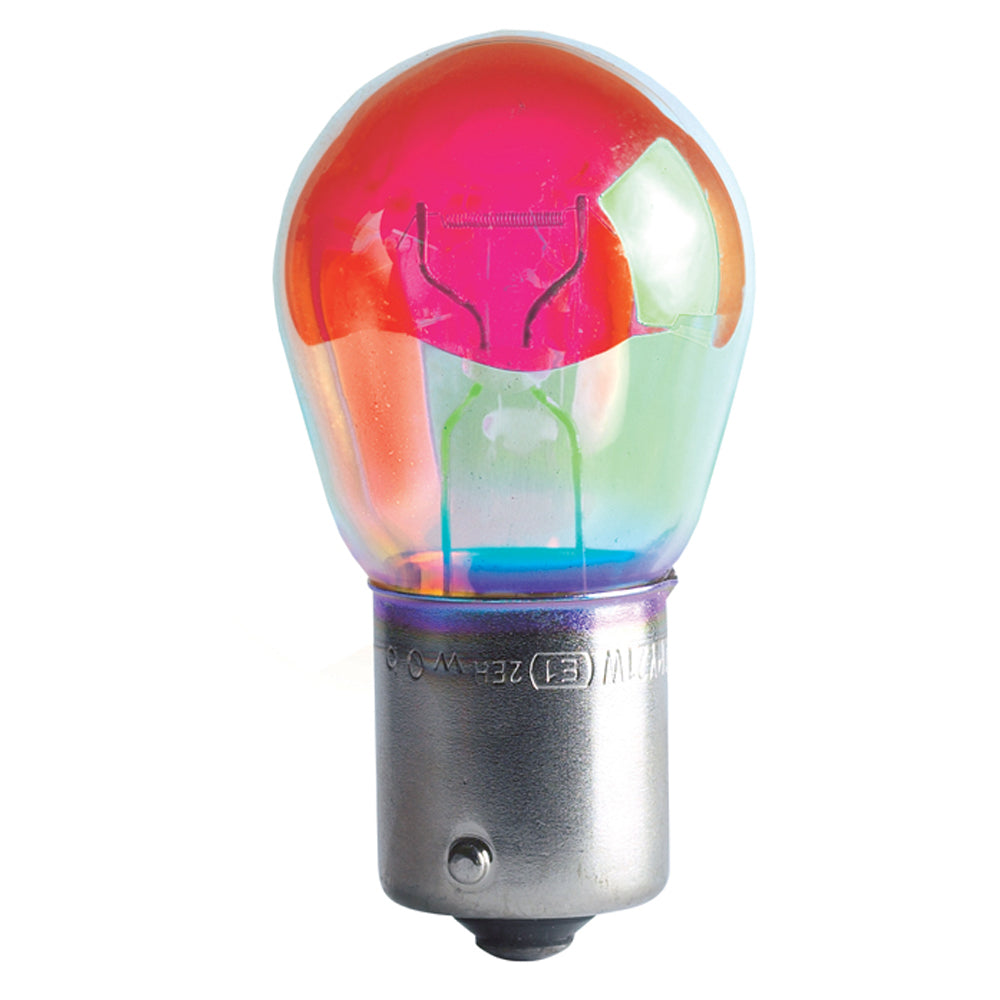 1 AMPOULE 12V 21W BAW15S ROUGE (BOITE DE 10) RING z