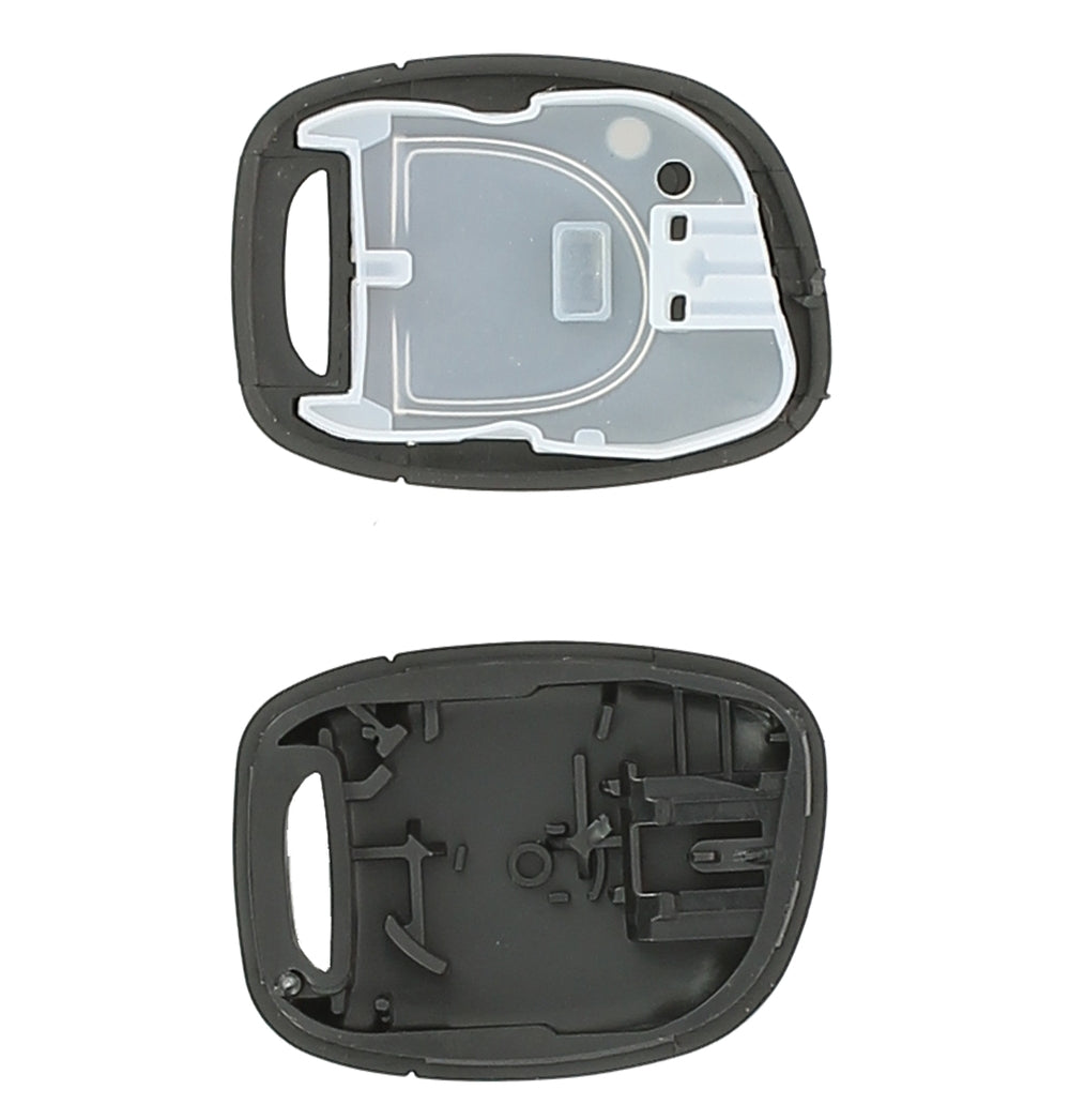 COQUE CLE ADAPTABLE POUR RENAULT 1 BOUTON LAME CRANTEE KEYSKAR