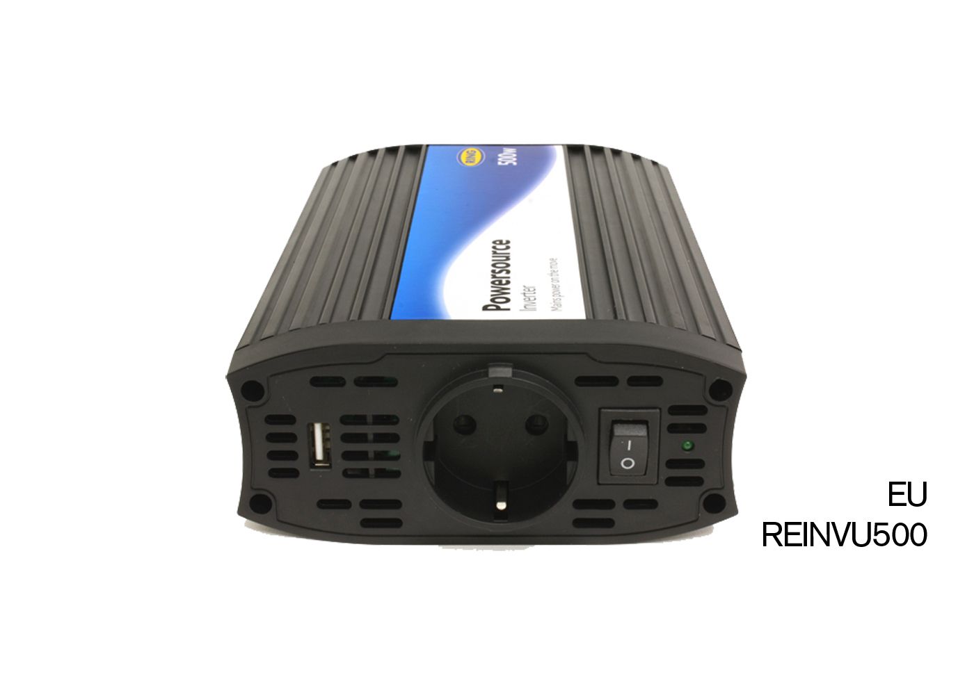 CONVERTISSEUR 12/230V 500 WATTS + USB 2A RING
