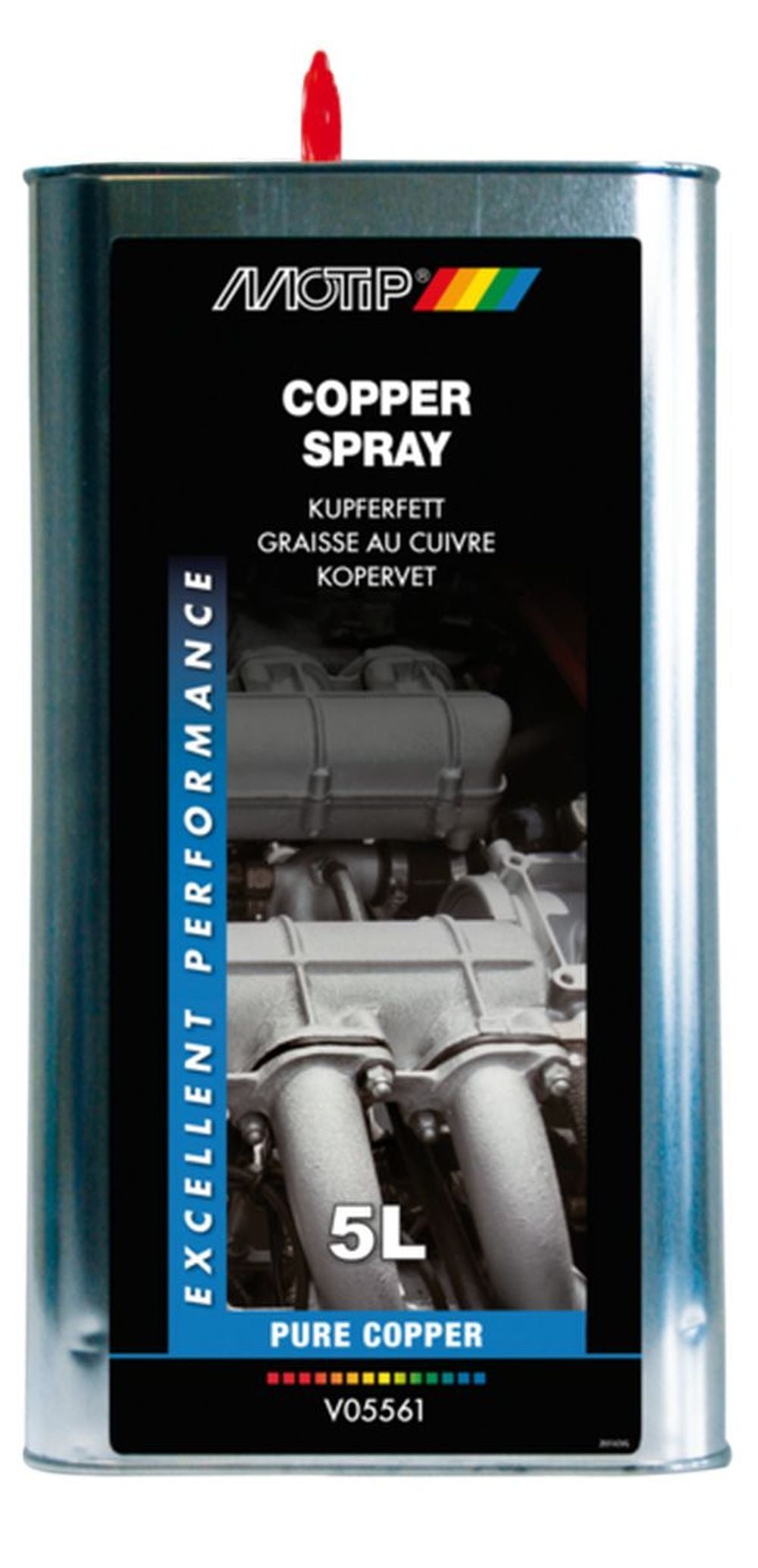 GRAISSE CUIVRE 5L MOTIP