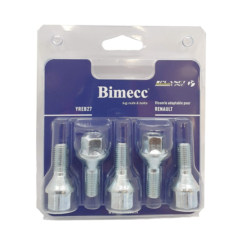 Écrous Antivol Sumex ATB2528 - 12x1.25/L28 - Lot De 4 Pièces + Clé