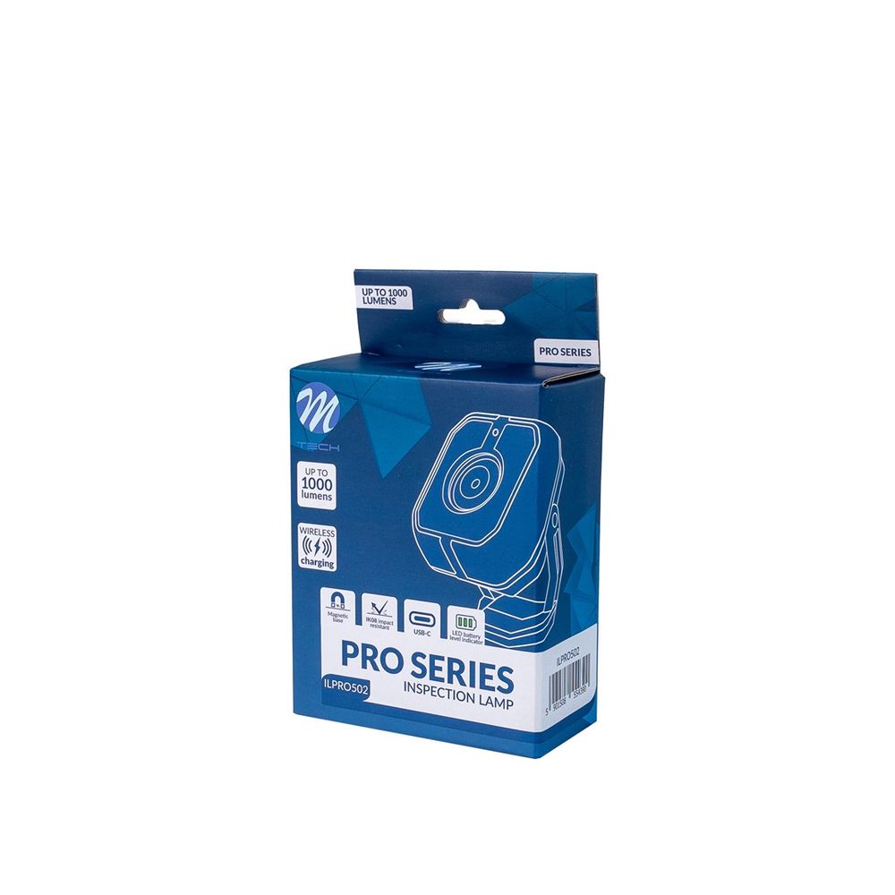 SPOT LED AIMANTE RECHARGE RAPIDE PAR INDUCTION ET USB-C 1000 LUMENS