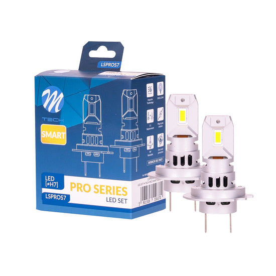 2 AMPOULES LED H7/H18 42W 12V 6000K 4600LM MAX PLUG AND PLAY
