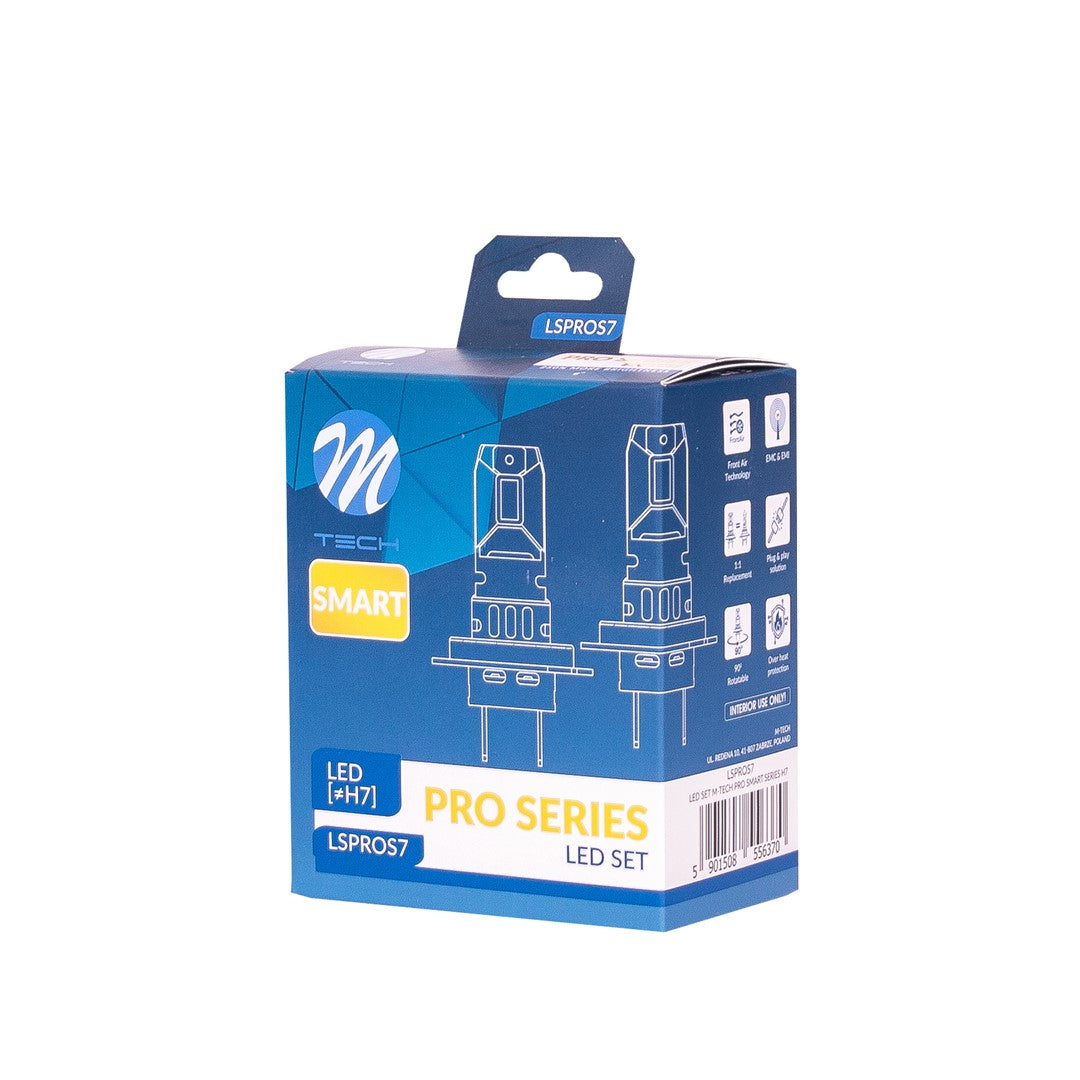 2 AMPOULES LED H7/H18 42W 12V 6000K 4600LM MAX PLUG AND PLAY