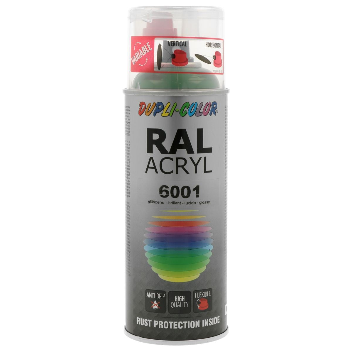 PEINTURE ACRYLIQUE RAL 6001 EMERALD GREEN GL. 400 ML DUPLI COLOR