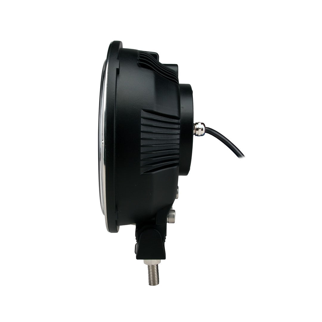 PROJECTEUR LONGUE PORTEE LED CREE ROND 70W, 2GEN., CHROME, 220mm