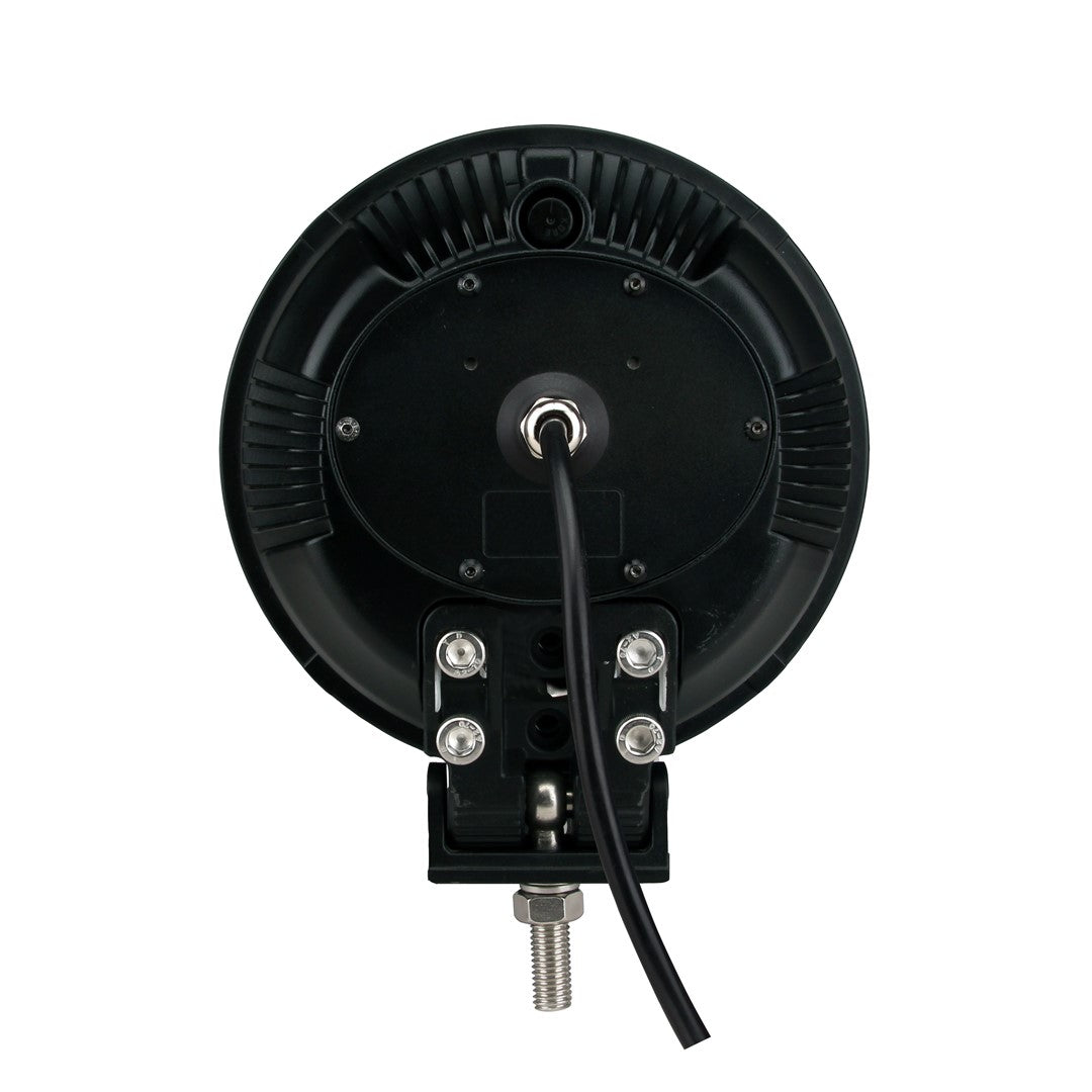 PROJECTEUR LONGUE PORTEE LED CREE ROND 70W, 2GEN., CHROME, 220mm