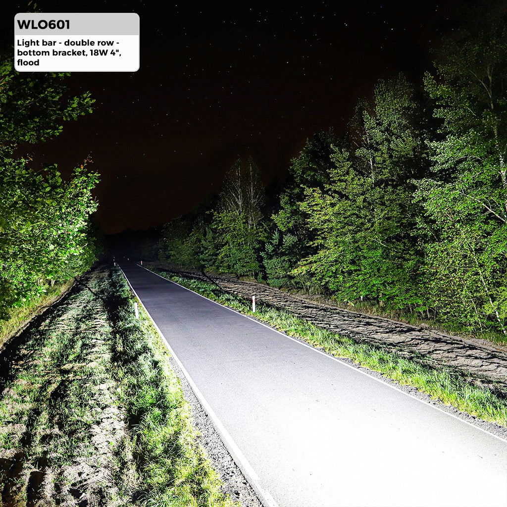 RAMPE 6 LED OSRAM 18W 6500K 1200LM BOITIER ALUMINIUM 957x63x107mm