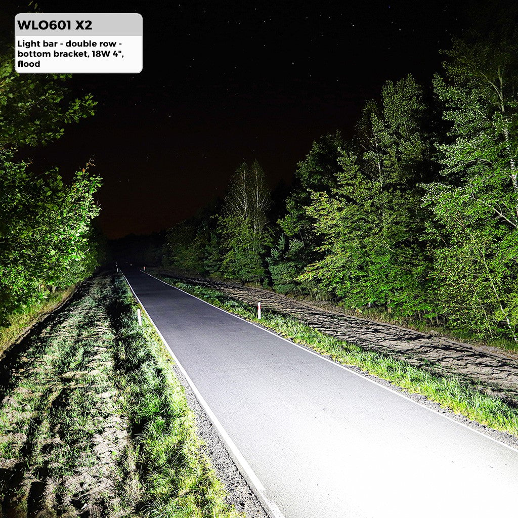 RAMPE 6 LED OSRAM 18W 6500K 1200LM BOITIER ALUMINIUM 957x63x107mm