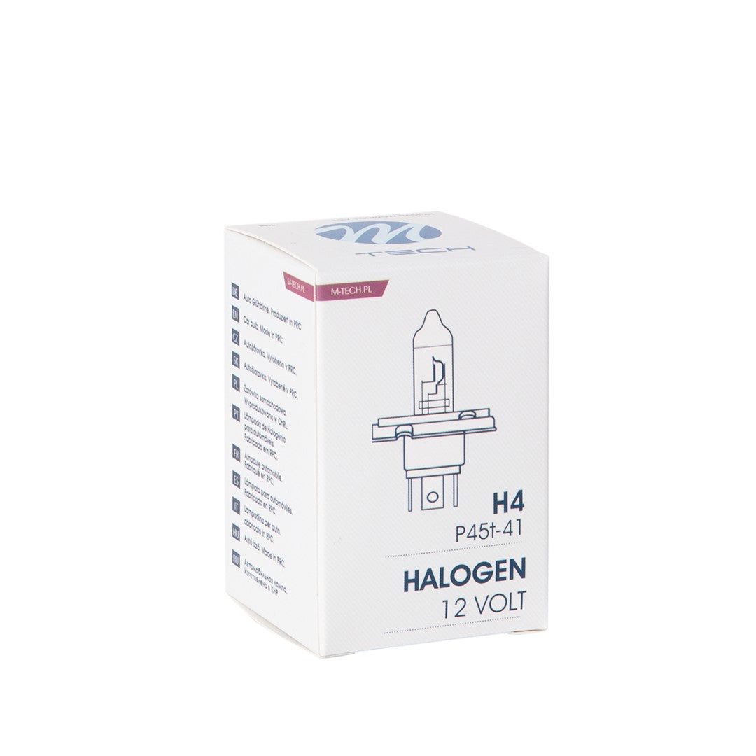 AMPOULE HALOGENE H4 P45T 12V 100/90W (BOITE) X1 MTECH